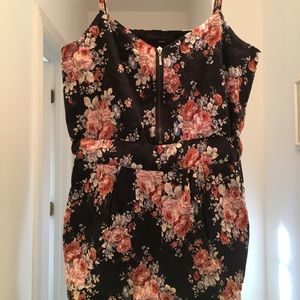 Lucca couture flower romper XS